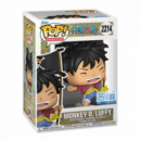 FUNKO Pop Monkey D. Luffy With Flag One Piece Exclusivo 2214
