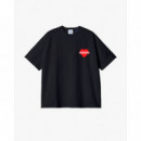 Camisetas Hombre Camiseta WE ARE NOT FRIENDS Union Love Boxy