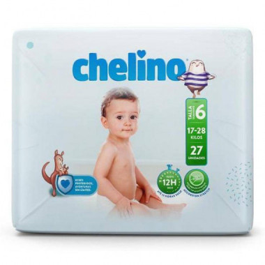 Pa&ntilde;al Infantil Chelino Talla 6  17-28 Kg 27UN  INDAS