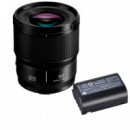 PANASONIC Lumix S 50MM F1.8 + Bateria Blk 22
