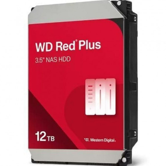 WESTERN DIGITAL Disco Duro 12TB 3.5 WD120EFGX Red Plus Nas