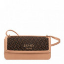 Bandolera pequeña con jacquard