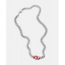Collar DIESEL Plateado
