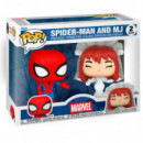 FUNKO Pop Spider Man y Mj Marvel