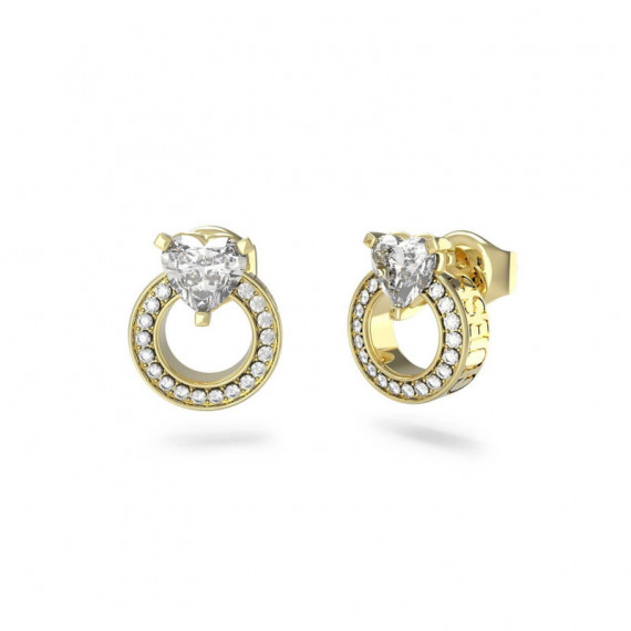 Pendientes M´ama Non M´ama Dorado  GUESS