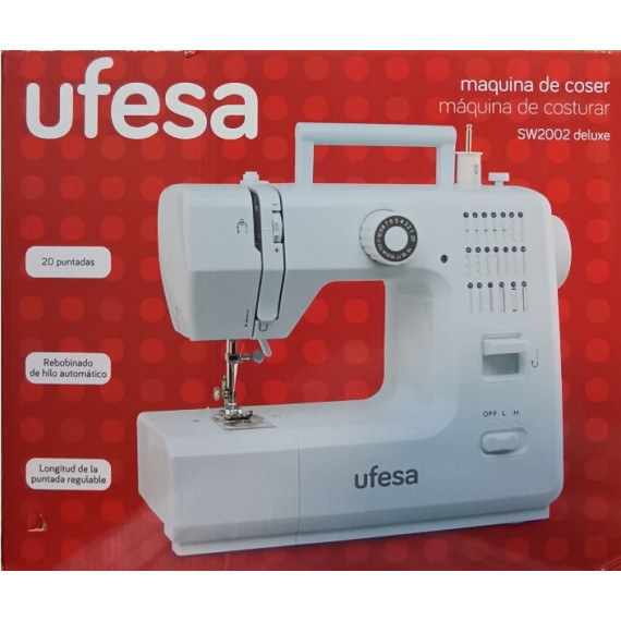 MÁQUINA DE COSER UFESA SW2002 DELUXE