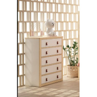 SINFONIER/CAJONERA REF. 5004 MADERA BLANCO Y NATURAL