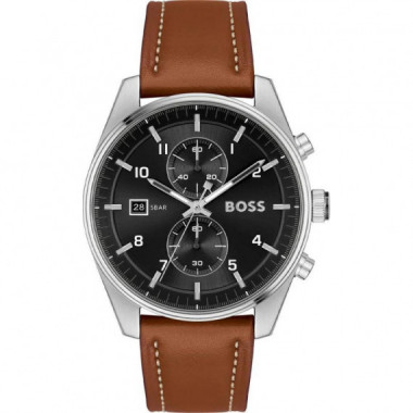 Reloj Skytraveller E/negra C/marron  BOSS