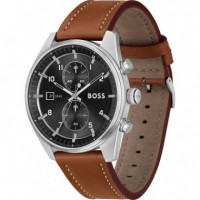 Reloj Skytraveller E/negra C/marron  BOSS
