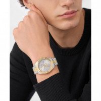 Reloj Date Superlative Plata/oro  PHILIPP PLEIN