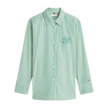 TOMMY HILFIGER - Cotton Easy Shirt - 0CD - F|WW0WW48190/0CD