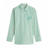 TOMMY HILFIGER - Cotton Easy Shirt - 0CD - F|WW0WW48190/0CD