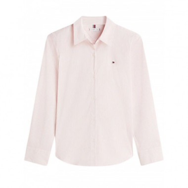 TOMMY HILFIGER - Ess Poplin Regular Shirt - 0D5 - F|WW0WW47169/0D5