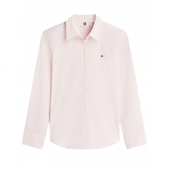 TOMMY HILFIGER - Ess Poplin Regular Shirt - 0D5 - F|WW0WW47169/0D5