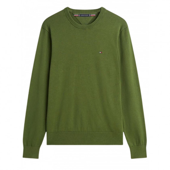 TOMMY HILFIGER - Essential Ssnl Cotton Crew Neck - L01 - F|MW0MW39999/L01