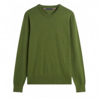 TOMMY HILFIGER - Essential Ssnl Cotton Crew Neck - L01 - F|MW0MW39999/L01