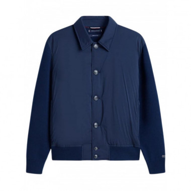 TOMMY HILFIGER - Dc Mix Media Jacket - C1G - F|MW0MW41801/C1G