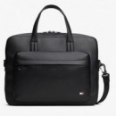 TOMMY HILFIGER - Th Flag Computer Bag - Bds - F|AM0AM13989/BDS