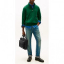 TOMMY HILFIGER - Th Flag Computer Bag - Bds - F|AM0AM13989/BDS