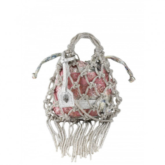 KURT GEIGER - Mini Macrame Crystal Bag - 65 - 5032467999/65