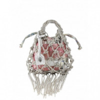 KURT GEIGER - Mini Macrame Crystal Bag - 65 - 5032467999/65