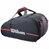 Paletero Wilson Team Padel Negro  WILSON PADEL