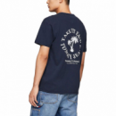 Camiseta TOMMY JEANS Noveldy Azul Oscuro