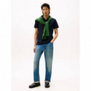 Holiday Novelty Reg Polo Desert Sky  TOMMY HILFIGER