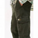 Tjm Scanton Cargo Jogger Pewter Green  TOMMY JEANS