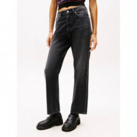 Layla Hr Slim Str Cbf DI6089 Denim Black  TOMMY JEANS