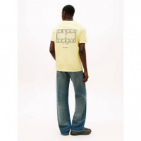 Tjm Reg Sign Spray Ss T Ext Citronella  TOMMY JEANS