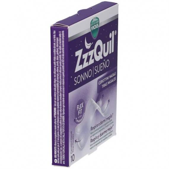 ZZZQUIL Sueño 10 Tiras Nasales