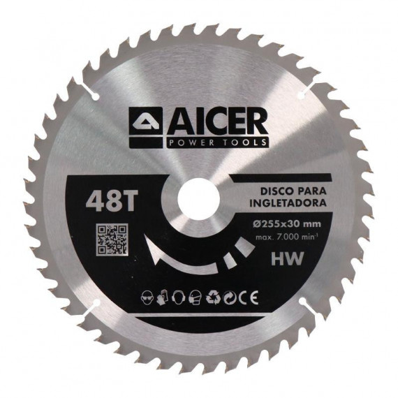 Disco Widia Madera 255X30MM 48T AC1790 AICER