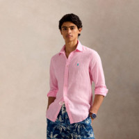 Camisa de Lino Custom Fit  RALPH LAUREN