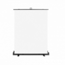 ULTRAPIX Fondo de Tela Plegable Estilo Pull Up Blanco