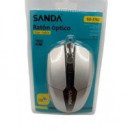 Ratón óptico con cable