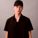 Gorra con Parche de Monograma Tejido  CALVIN KLEIN