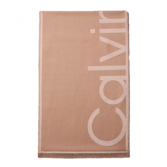 Foulard de Jacquard con Logo  CALVIN KLEIN
