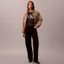 Jersey Cropped con Monograma  CALVIN KLEIN