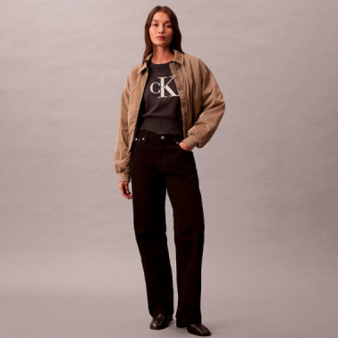 Jersey Cropped con Monograma  CALVIN KLEIN