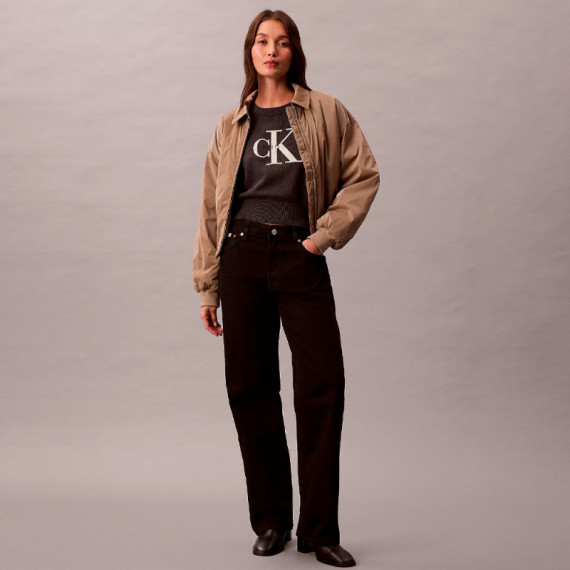 Jersey Cropped con Monograma  CALVIN KLEIN