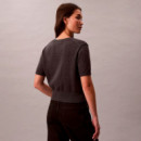 Jersey Cropped con Monograma  CALVIN KLEIN