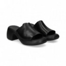 Pala Plataforma Piel Negro  CAMPER