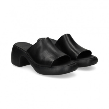 Pala Plataforma Piel Negro  CAMPER