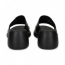 Pala Plataforma Piel Negro  CAMPER