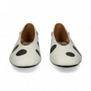 Bailarina Lunares Negro+hielo  CAMPER