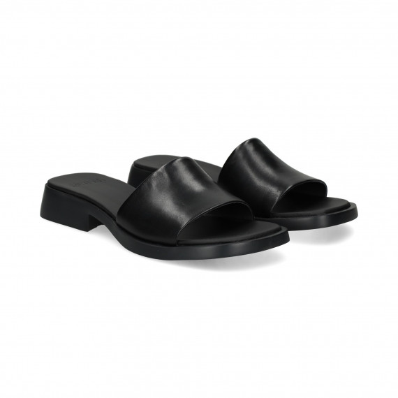 Pala Piel Negro  CAMPER