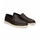Mocasin Bordon Piel Moka  HUGO BOSS