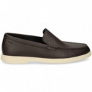 Mocasin Bordon Piel Moka  HUGO BOSS