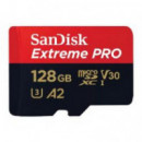 Tarjeta Memoria SANDISK Micro Sdxc Extreme Pro 128GB + Adaptador Sd (SDSQXCD-128G-GN6MA)